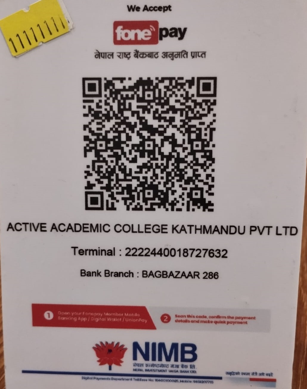 Admission Information